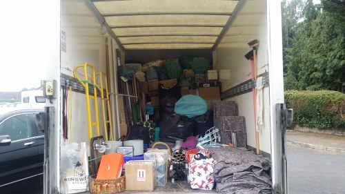 Professional Man and Van team assisting with a move in Vauxhall