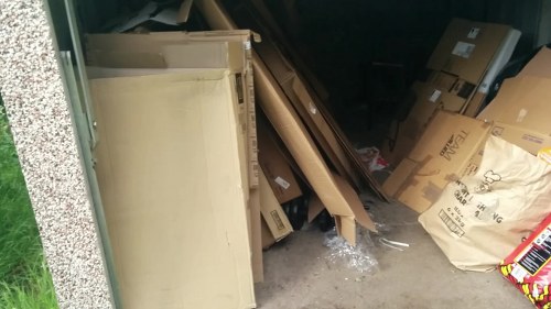 Inspection of skip hire delivery documentation